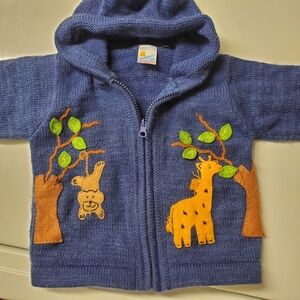 Handmade Animal Baby Sweater
